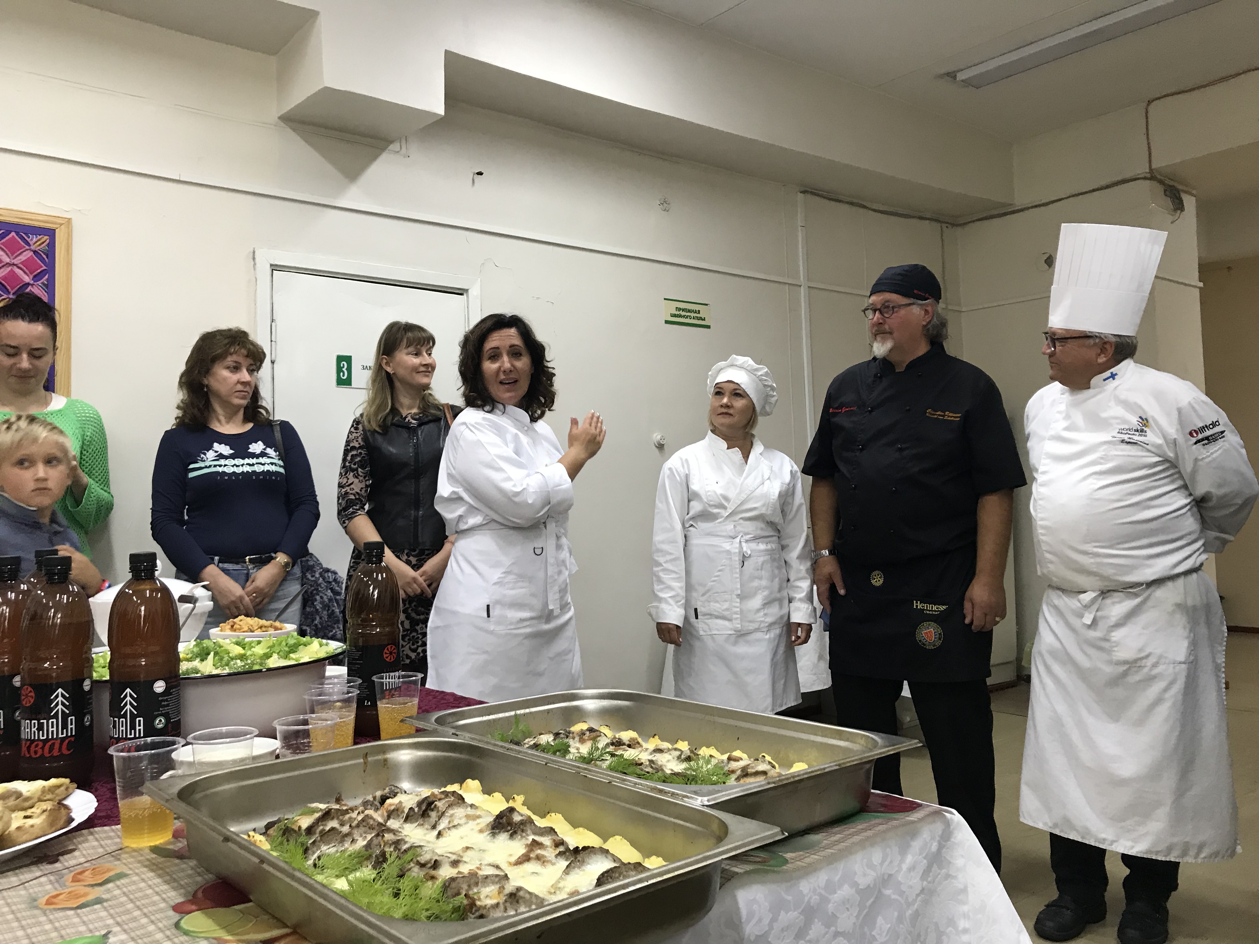 Cooking master-class