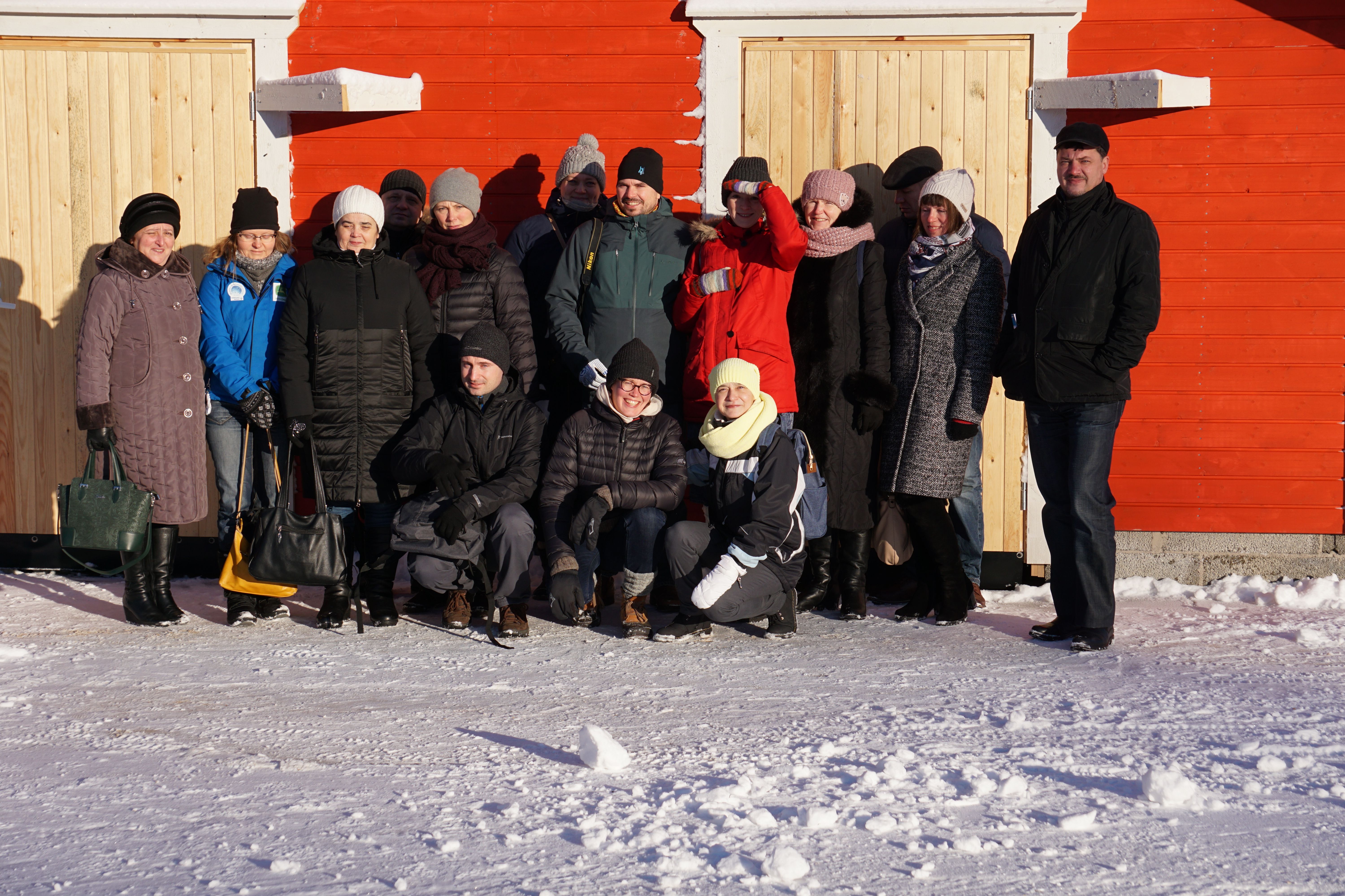 Wasteless Karelias project study tour participants