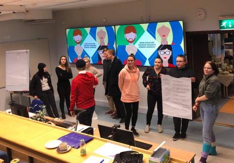 SOCCER-project ☀️ Youth of #Kainuu came together and brainstormed about ideas for Social StartUps 💡💡💡💡💡💡💡💡💡💡💡💡💡💡 Karelia CBC Programme