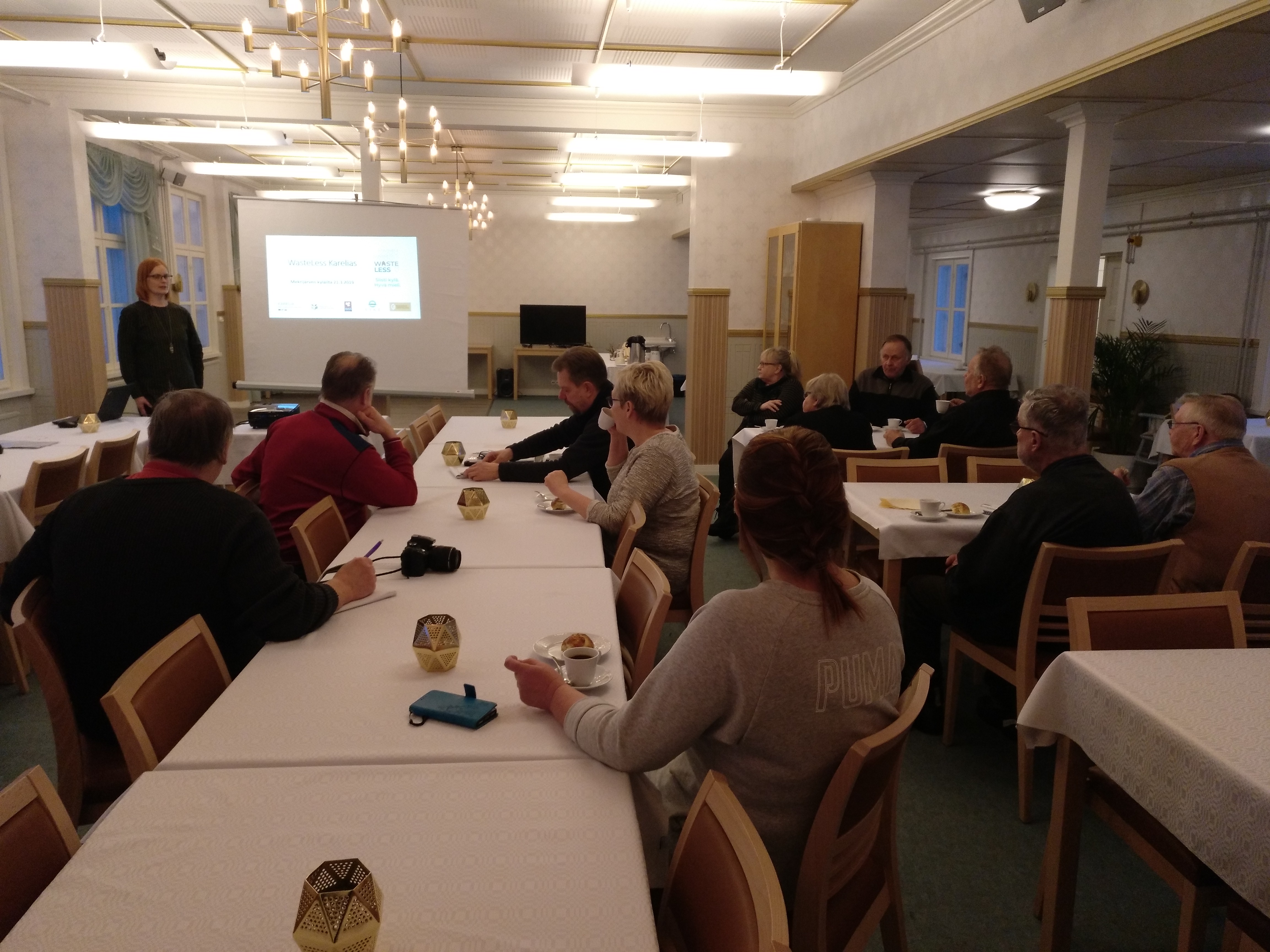 Village meeting in Mekrijärvi