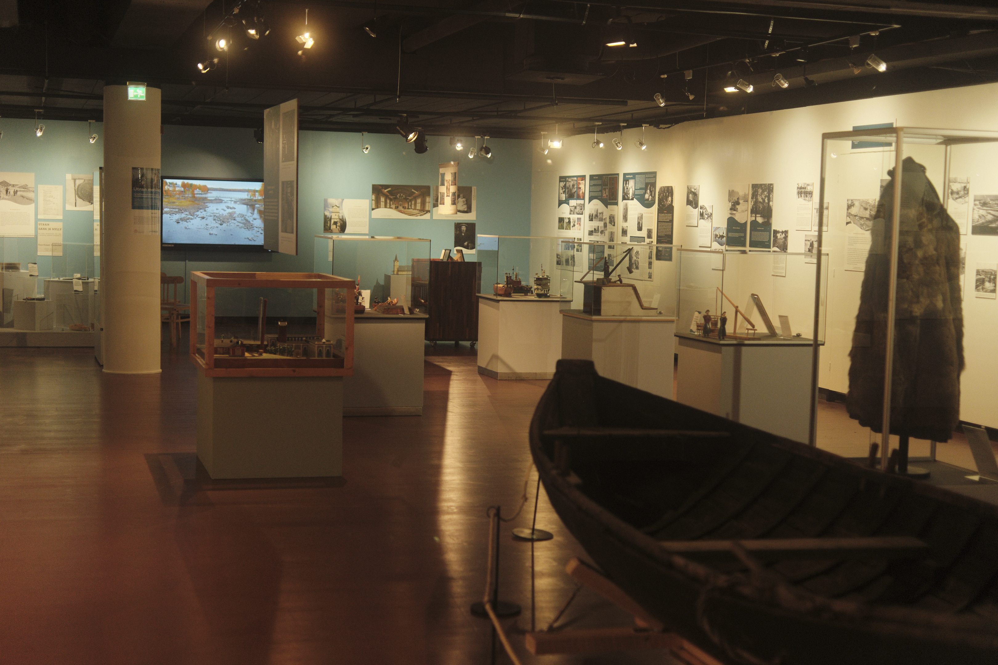 A new exhibition ”Stories from the River Pielisjoki” in North Karelian museum